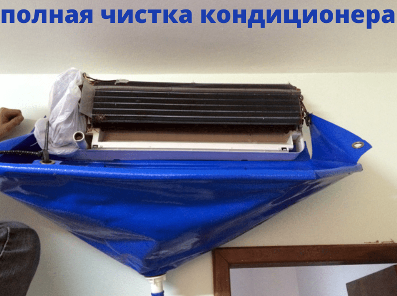 полная чистка кондиционера Полная чистка кондиционера